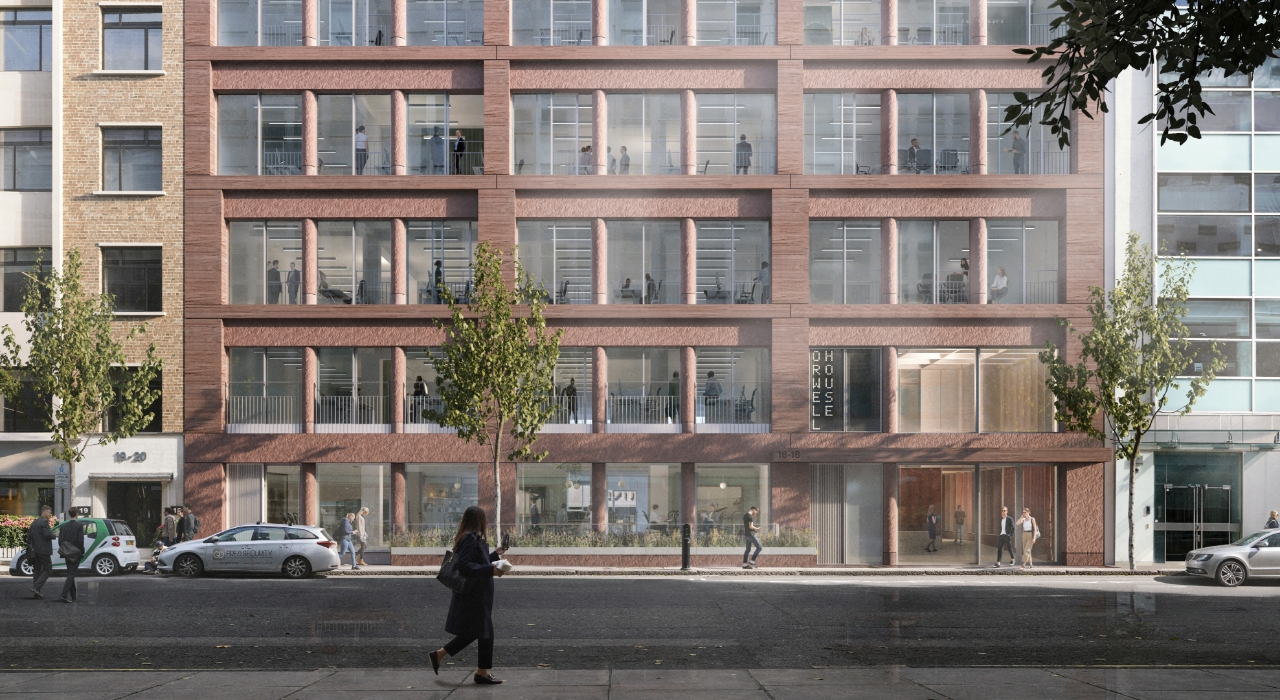 Image illustrating the news post `Construction Starts at 16 Berners Street in Central London`