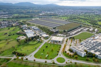 Construction Underway at New Sustainable Logistics Hub in Bischweier, Germany Card Image